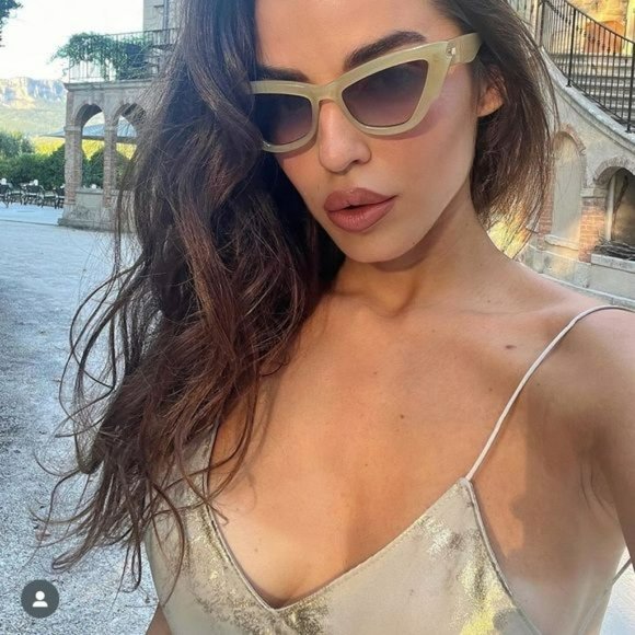 RARE METALLIC PRINT SLIP DRESS - Picture 11 of 16